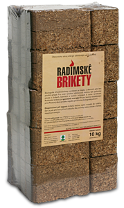 Radimské dřevěné brikety